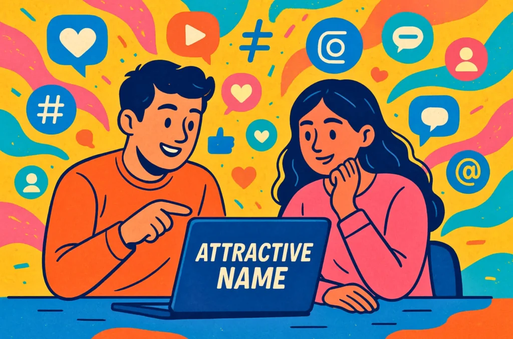 اختيار اسم صفحة مميز لجذب الجمهور